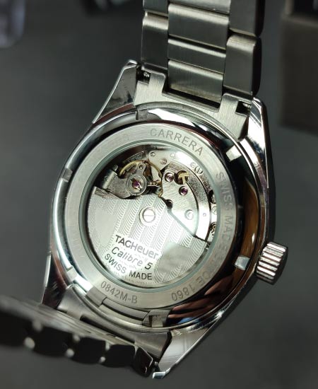 TG Huer Carera Calibre 5 Blue Wave