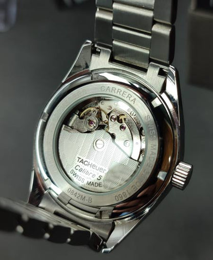 TG Huer Carera Calibre 5 Blue Wave