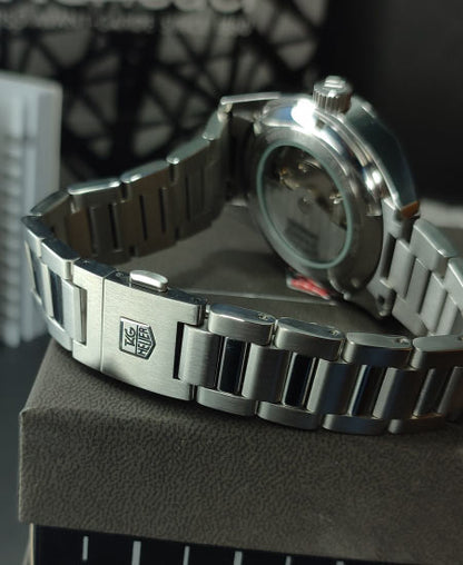 TG Huer Carera Calibre 5 Blue Wave