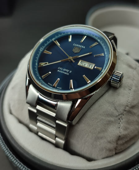 TG Huer Carera Calibre 5 WAR201E.BA0723