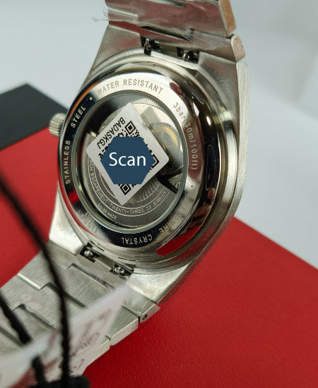 Tisot PRX Titanium Blue 38mm T137.807.44.041.00 Automatic Watch