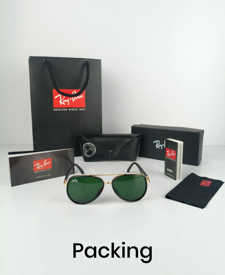 Ray-B Sunglasses Modern Golden Aviator