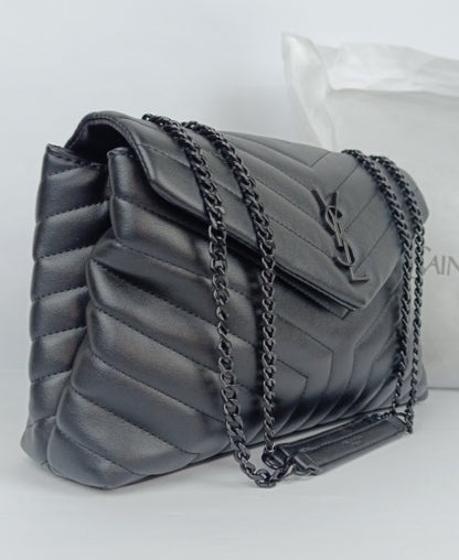 YSL Handbags Black Night