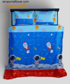 Pakistan Amazon Leftover Kid's On Moon Bed Sheet