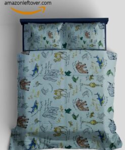 Single bed sheet animals cartoon