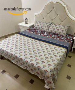 Premium Cotton Bedsheet Fin block