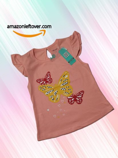 Amazon leftover Pakistan Kids girl T-shirt Butterfly