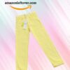 Pakistan amazon leftover Girls Denim Jeans Yellow