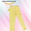 Pakistan amazon leftover Girls Denim Jeans Yellow