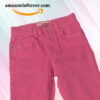Pakistan Amazon Leftover Girls Denim Jeans Baby Pink