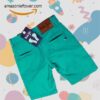 Ocean Green Boys Denim Shorts