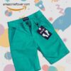 Leftover Ocean Green Boys Denim Shorts