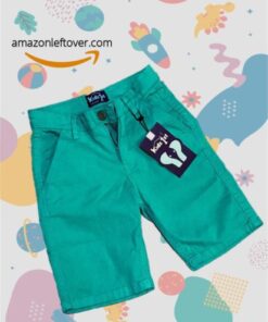 Leftover Ocean Green Boys Denim Shorts