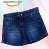 Leftover Girls Denim Shorts Skirts Blue