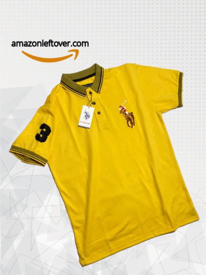 Pakistan Amazon leftover US Polo Shirt Yellow