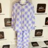 Amazon Leftover Kid's Purple Check Night Suit