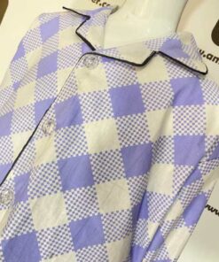 Amazon Leftover Kid's Purple Check Night Suit