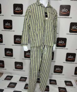 Amazon Leftover Men's Multi Striped Night Suit