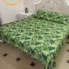 Amazon leftover Cotton Palm Leaves Bed Sheet