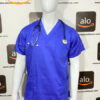 Amazon Leftover Doctor Scrubs Suit Royal Blue