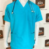 Amazon Leftover Doctor Scrubs Suit Ocean Green