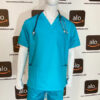 Amazon Leftover Doctor Scrubs Suit Ocean Green
