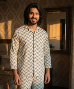 Gray Waves Night Wear