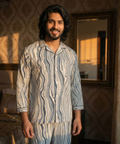 Amazon Leftover Ocean Wave PJs Night Suit