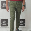 A Za Ra Trousers Khaki Green 6 Pocket