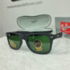 Amazon leftover RayB Wayfarer Mate Black Green