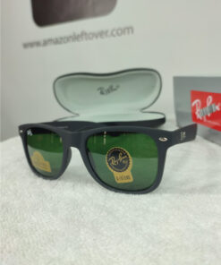 Amazon leftover RayB Wayfarer Mate Black Green