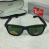 Amazon leftover RayB Wayfarer Mate Black Green