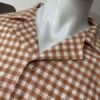 Pakistan Amazon Leftover Men's Brown Check Night Suit JPs
