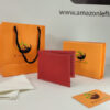 Amazon leftover Jungle Tree Red Leather Wallet 001