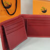 Amazon leftover Jungle Tree Red Leather Wallet 001