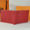Amazon leftover Jungle Tree Red Leather Wallet 001