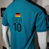 Amazon leftover Germany Men's Polo Shirt Ocean Blue