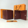 Amazon leftover Jungle Tree Mehroon Smart Leather Card Holder