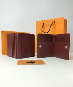Amazon leftover Jungle Tree Mehroon Smart Leather Card Holder
