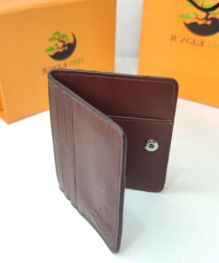 Amazon leftover Jungle Tree Mehroon Smart Leather Card Holder