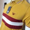 Armni Mustard Men's Polo Shirt