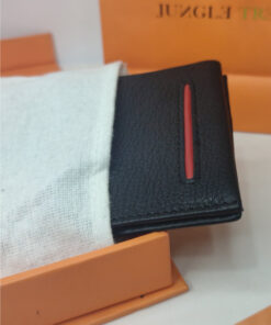 Jungle Tree Black Smart Soft Leather Wallet