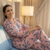 Jungle Tree Night Suit Pink Flora