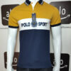 Men's Polo Sport Shirt Mustard Medium