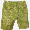A Zaraa Cotton Shots for Mens Green Army 6