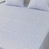 Cotton Satin Bedsheet Elegant Plum Geometric TC-240 Jungle Tree