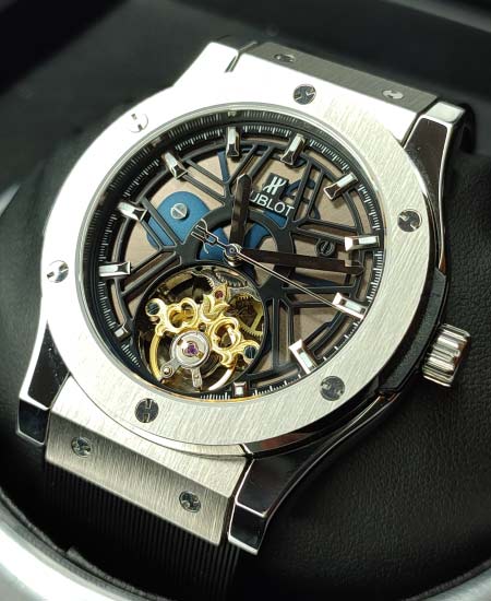 Hublt Fusion Skeleton Luxury Watch