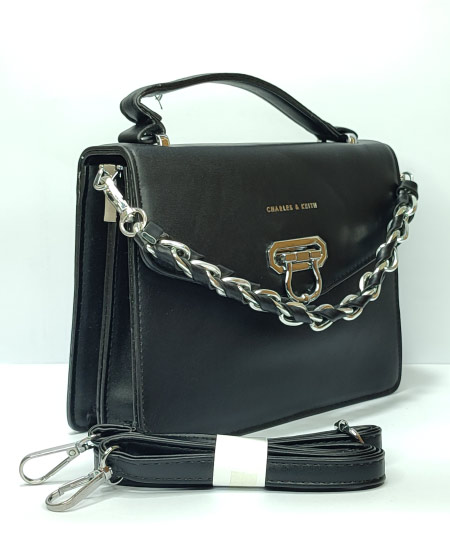 CHNL Ladies Handbag Black 703