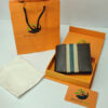 Jungle Tree Leather Wallet 002
