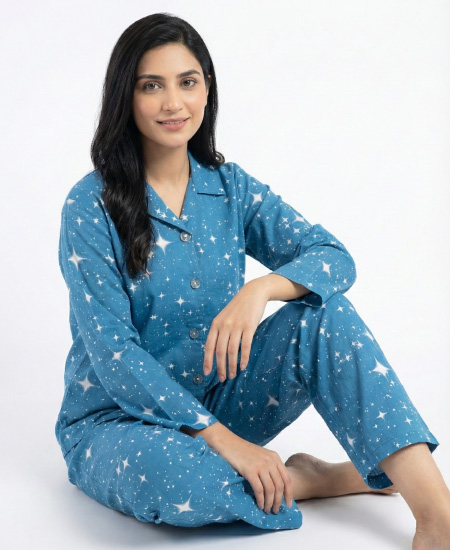 Jungle Tree Night Suit Galaxy Star - Image 2